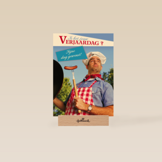 fijne dag gewenst met barbecue