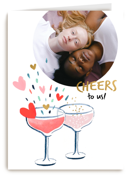Cheers to us fotokaart