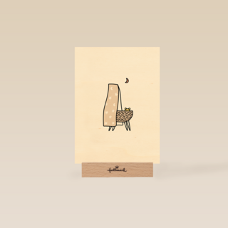 Geboortefelicitatie wiegje