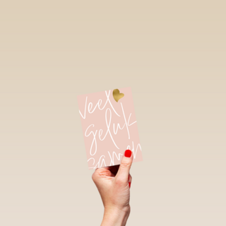 Love Story Veel Geluk Samen Roze