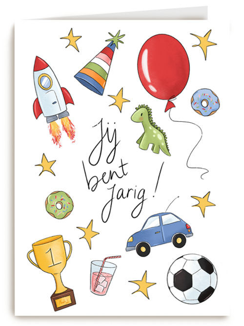 Verjaardagskaart Hallmark | Verjaardag Kaart Matia Studio Jij Bent Jarig