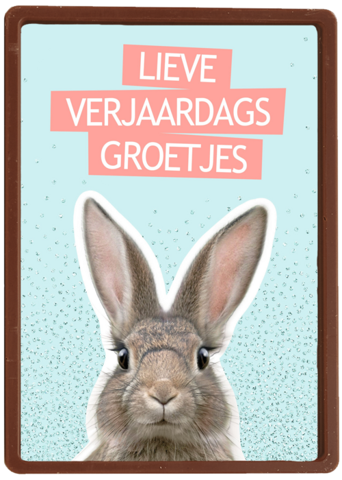 een konijntje voor je verjaardag