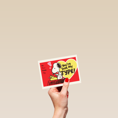 Peanuts You are just my type