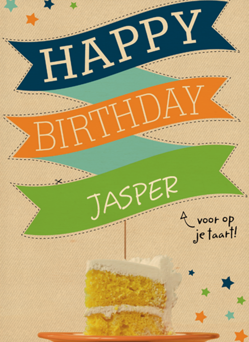 Houten Kaart Verjaardagskaarten | Happy Birthday Cakeje