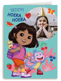 Dora Hoera Hoera Fotokaart