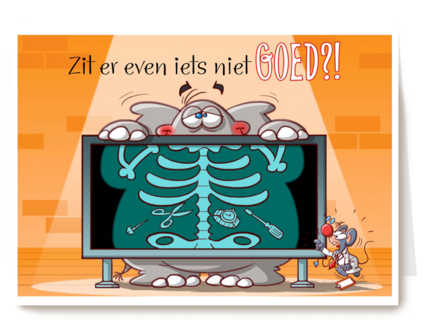 olifant zit er iets niet goed