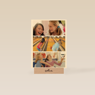 dubbele fotokaart staand drie liggende foto