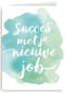 watercolor succes met je nieuwe baan