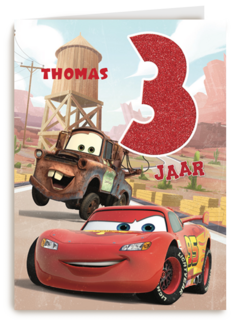 verjaardag leeftijden disney cars 3