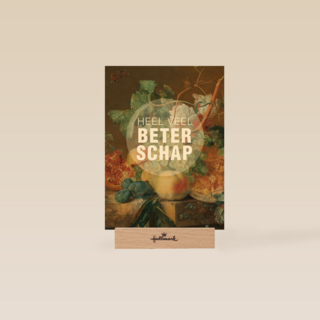 studio art kaart van schilderij  jan van huysum beterschap