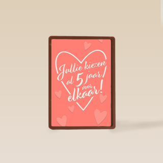 Jullie kiezen al 5 jaar voor elkaar