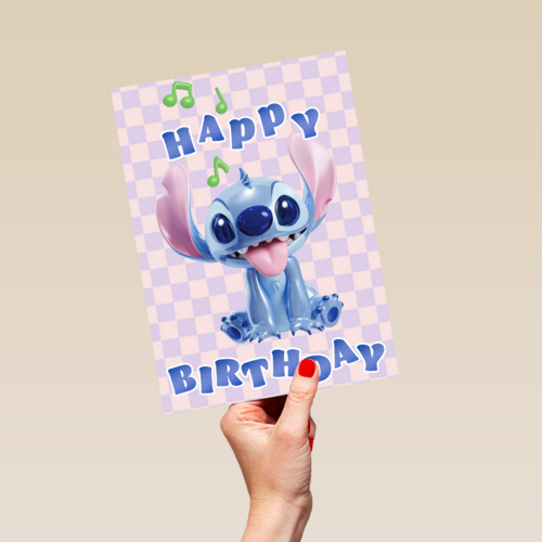 Stitch Happy Birthday