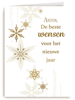Nieuwjaar Sterren De Beste wensen naam