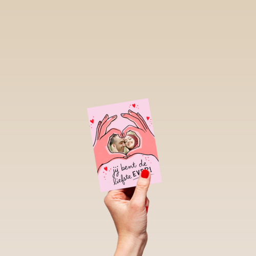 fotokaart Jij bent de liefste ever