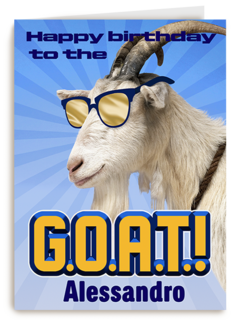 Verjaardag Jongen Goat