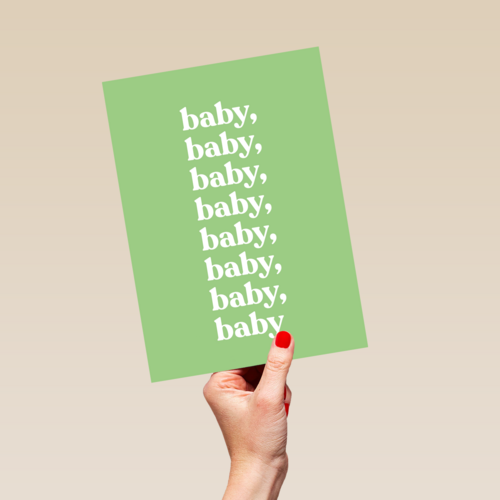 geboorte felicitatie andc baby baby baby