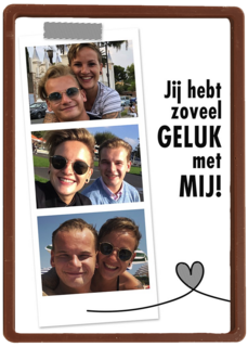 zoveel geluk met mij