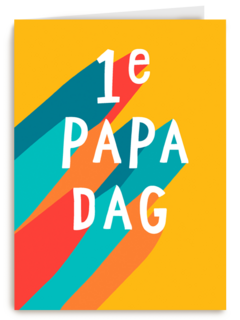 vaderdag kaart hip 1e papa dag