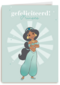 prinses kaart disney gefeliciteerd prinses jasmin