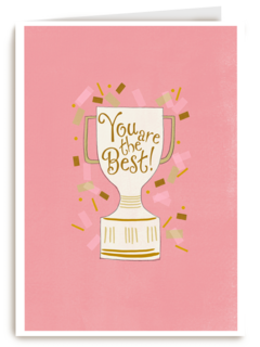 Complimentkaart you are the best