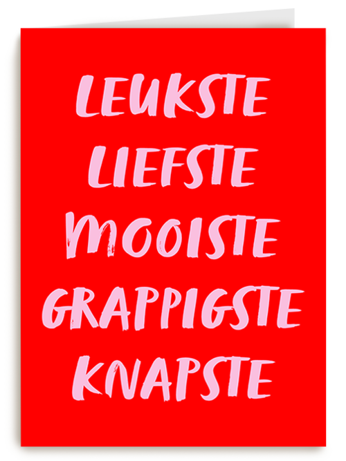 Kaart Hallmark | Valentijn | Valentijn Leukste Liefste Mooiste Grappigste