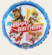 Ballon Happy Birthday Paw Patrol Multi