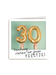 polaroid 30 jaar oud dertig