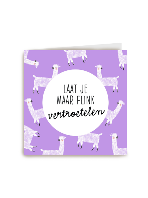 lama flink vertroetelen