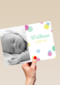 fotokaart welkom lieve kleine