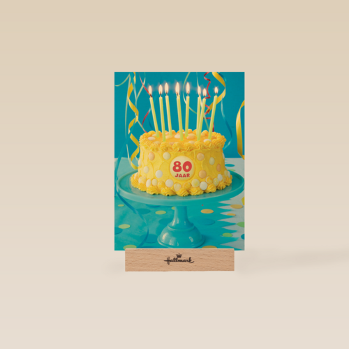 verjaardag leeftijd plus taart cake