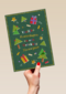 Kinderpostzegels - Kerstboom en cadeaus