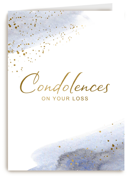 condolences with your loss