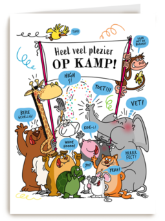 Dieren op kamp