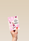 dit vraagt om roze bubbels