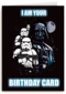Star Wars Darth Vader I am your birthday card