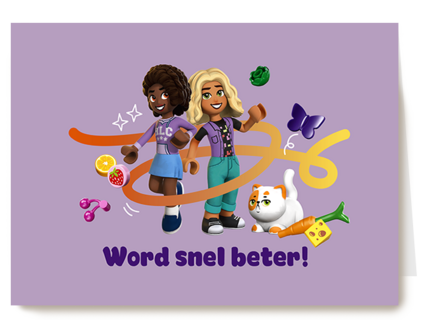 Lego Friends word snel beter