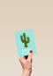 Verjaardagskaart te laat cactus