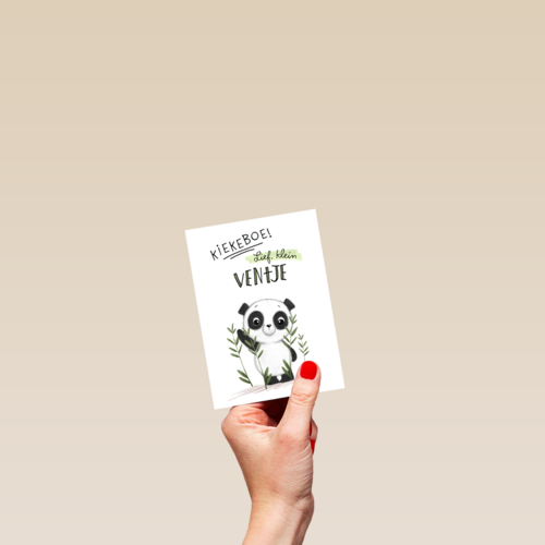 geboorte kaart zoon kiekeboe lief klein ventje