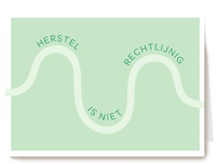 Herstel is niet rechtlijnig