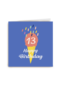 happy birthday met dit hoorntje met ijs
