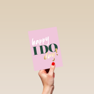 Love Story Happy I Do Day