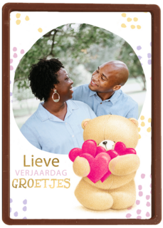 fotokaart verjaardag forever friends lieve verjaardag groetjes