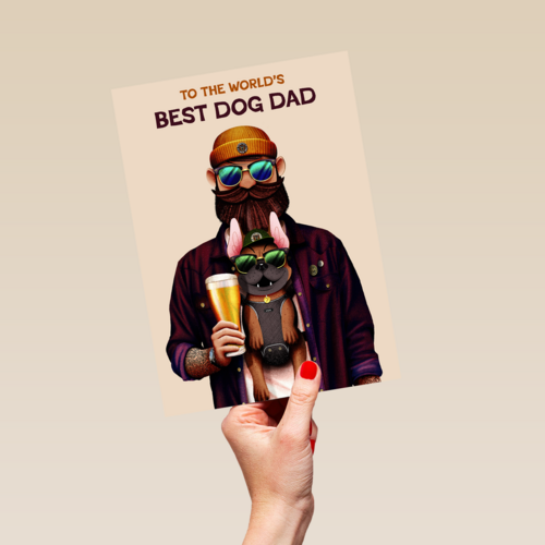 To the worlds best dog dad