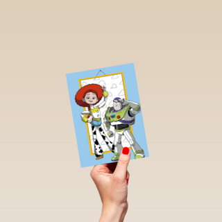 Rijksmuseum X Toy Story kaart Jessie and Buzz
