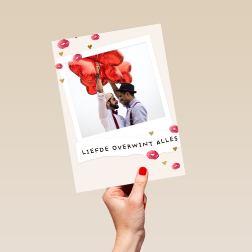 valentijnskaart foto liefde overwint alles
