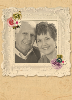 fotokaart onze ouders zijn zoveel jaar getrouwd