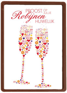 Robijnen huwelijk 40 jaar getrouwd