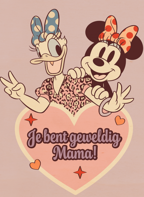 Minnie Katrien Mama geweldig