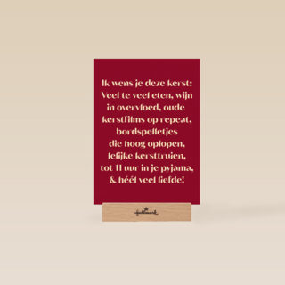 Ik wens je deze kerst andC