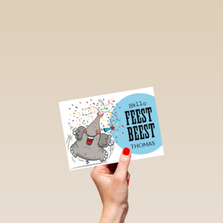 funny mail hallo feest beest